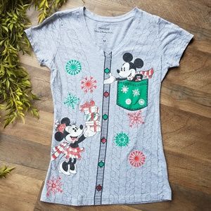 Disney • Mickey & Minnie Christmas Tee